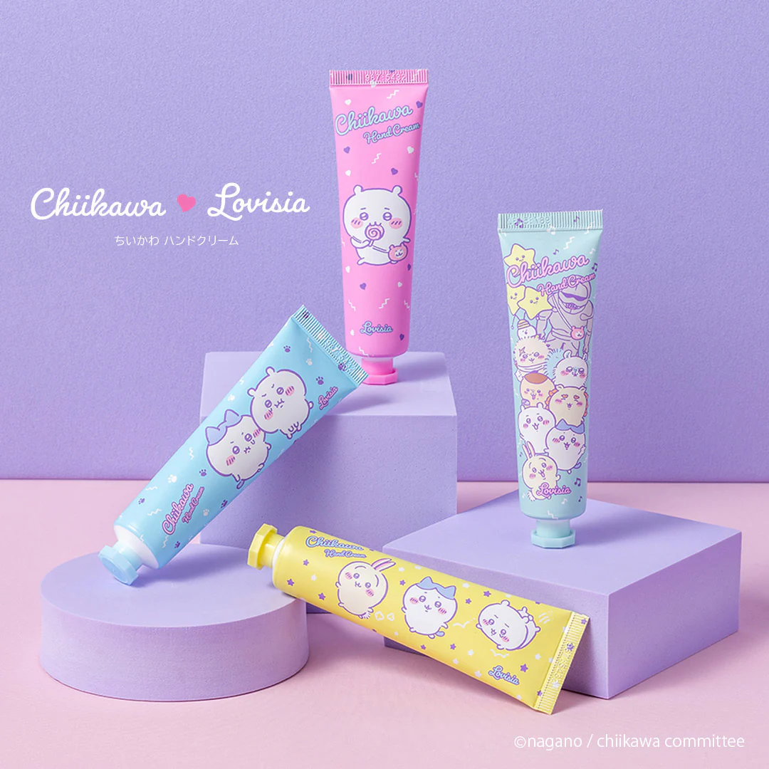ちいかわ Lovisia ハンドクリーム（ちいかわ＆ハチワレ＆うさぎ） - Image 2