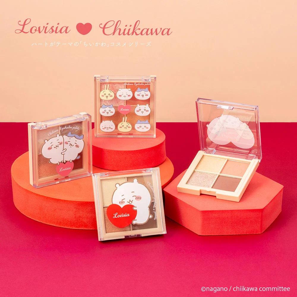 ちいかわ Lovisia アイシャドウパレット(ちいかわ&ハチワレ) - Image 3