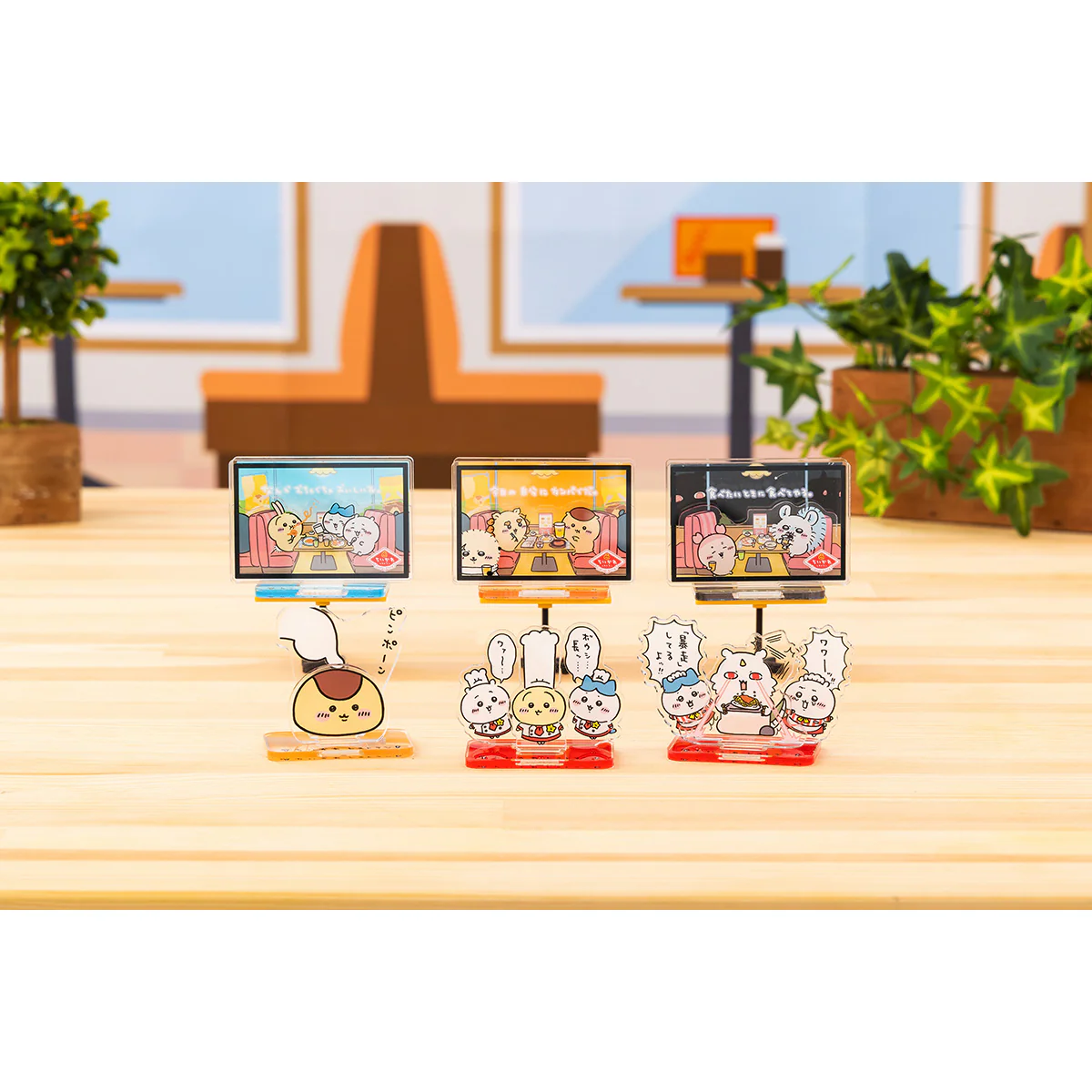 ちいかわ ちいかわレストラン レイヤーアクリルスタンド(食べたいときに食べてやる。) - Image 2
