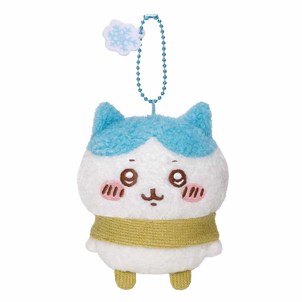 ちいかわ ぬくぬくの装いマスコット(ハチワレ)