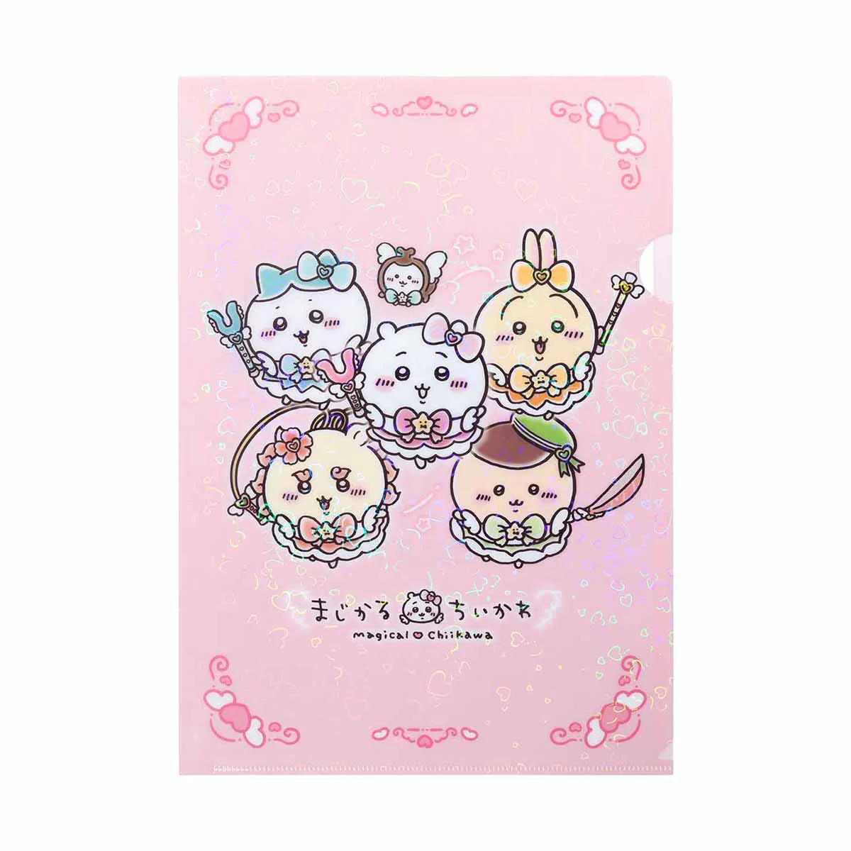 まじかるちいかわ ホログラムA4クリアファイル(みんな) - Image 3