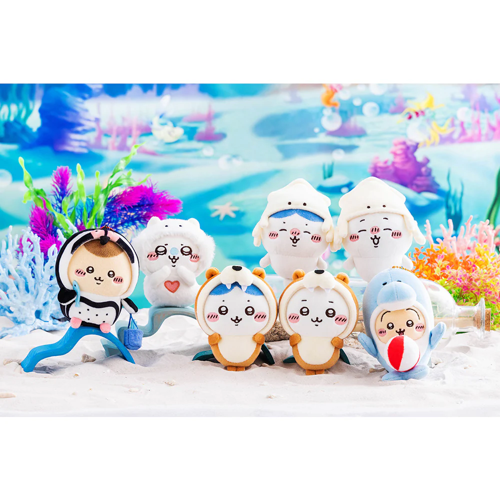 ちいかわ水族館 イカしてるねハチワレマスコット - Image 2