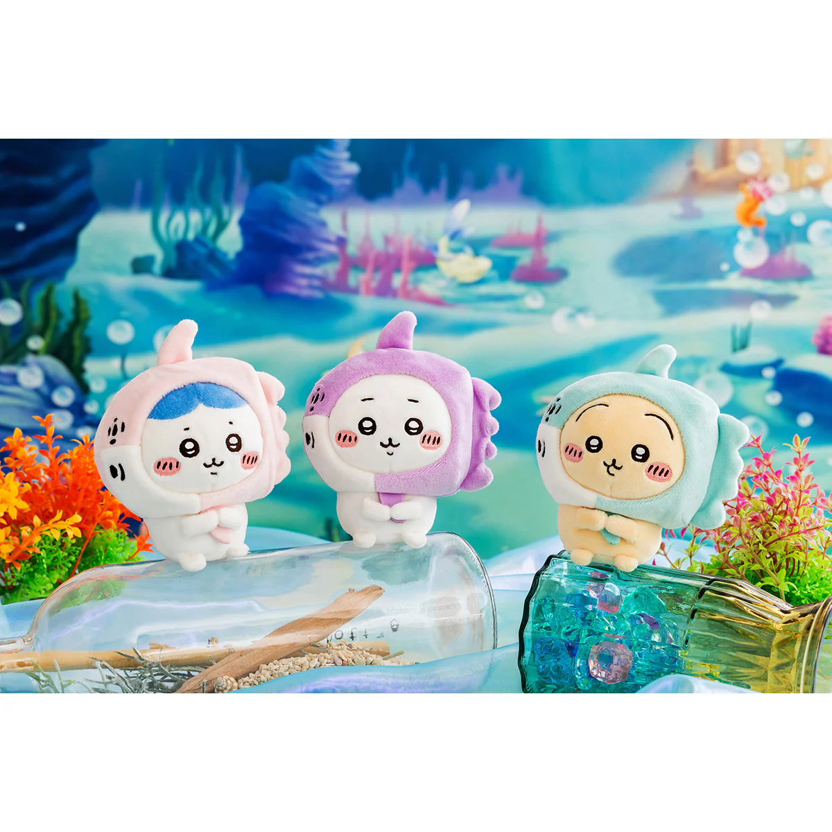 ちいかわ水族館 マンボウ！持ちますマスコット（ハチワレ） - Image 3