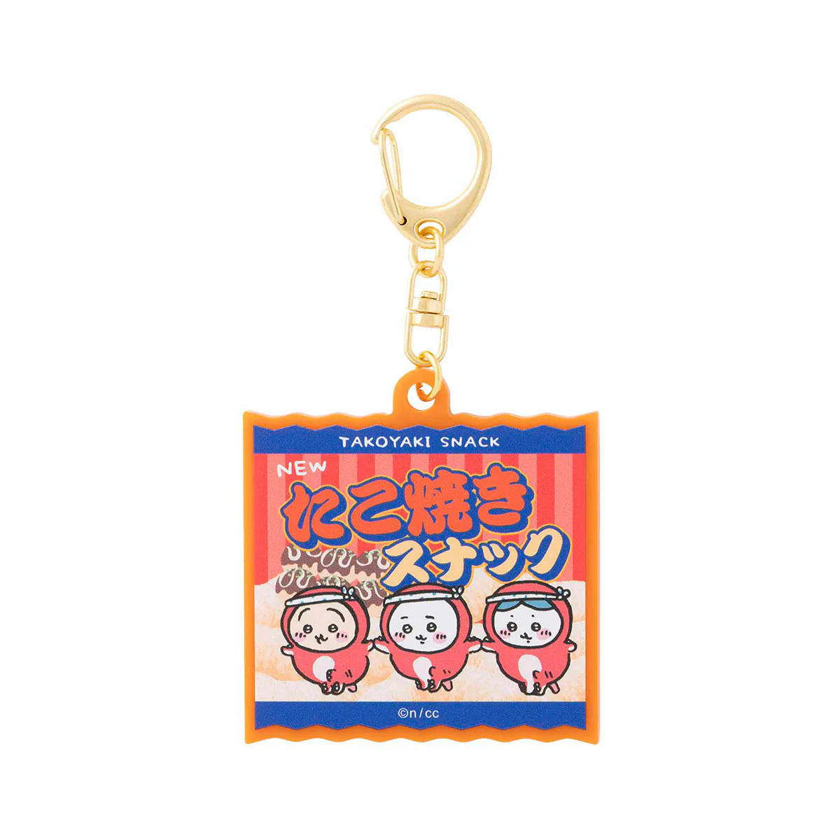 ちいかわ たこイカ カラーアクリルキーホルダー(たこ焼きスナック) - Image 3