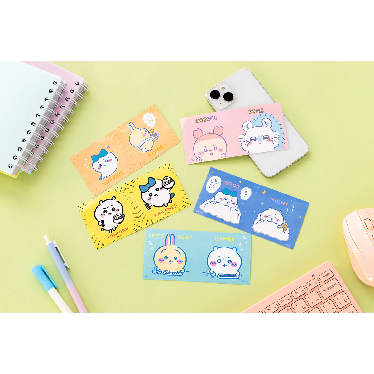 ちいかわ 東京みやげ ピリッと分けられる！にこいちステッカー（トレーニング） - Image 3