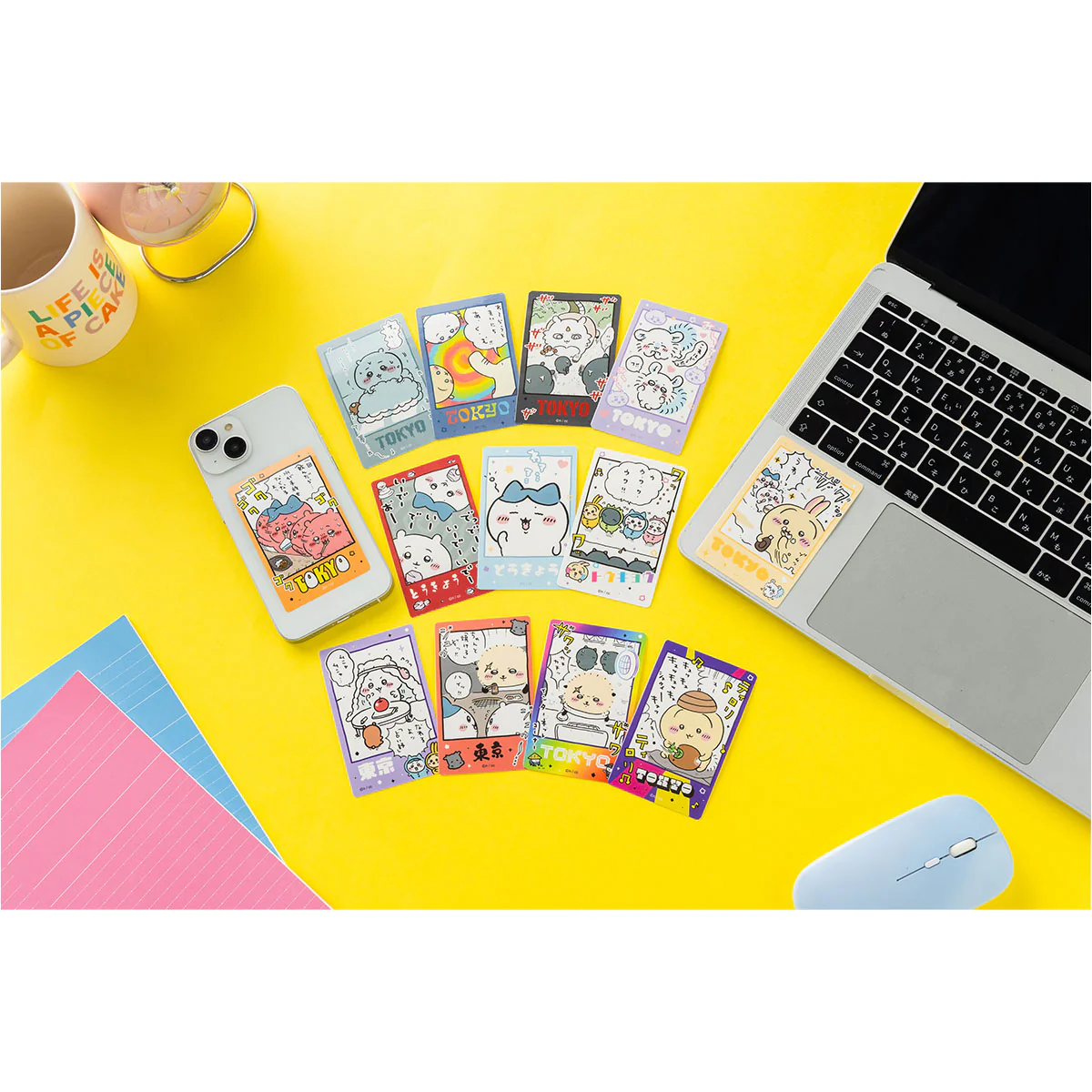 ちいかわ 東京みやげ スマホに貼れるサイズのTOKYOステッカー（モモンガ） - Image 2