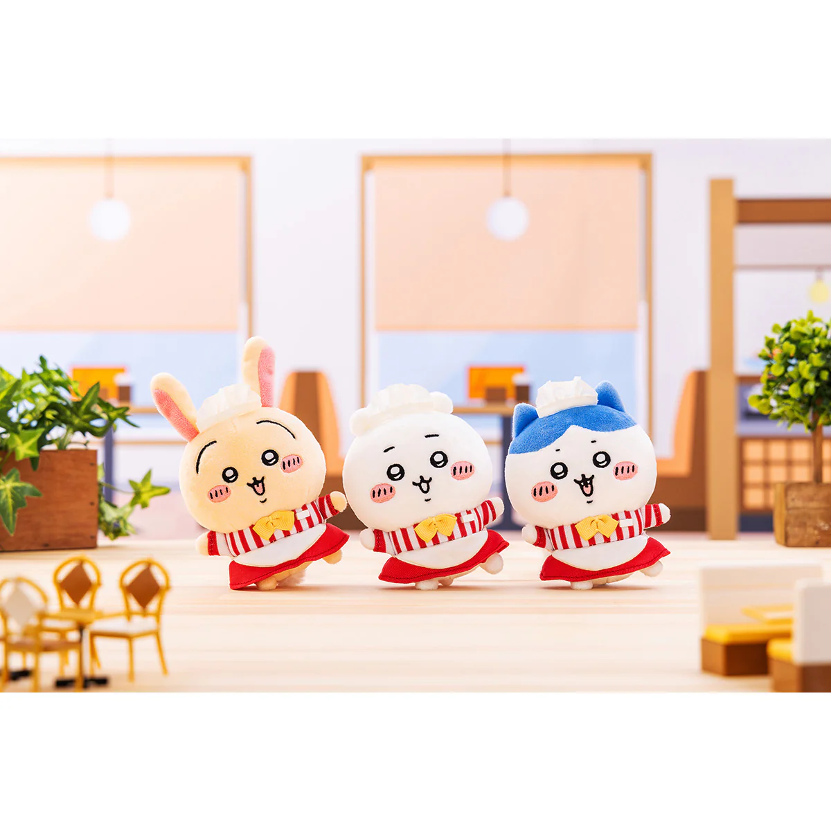 ちいかわ ちいかわレストラン ホール担当なマスコット（ハチワレ） - Image 3