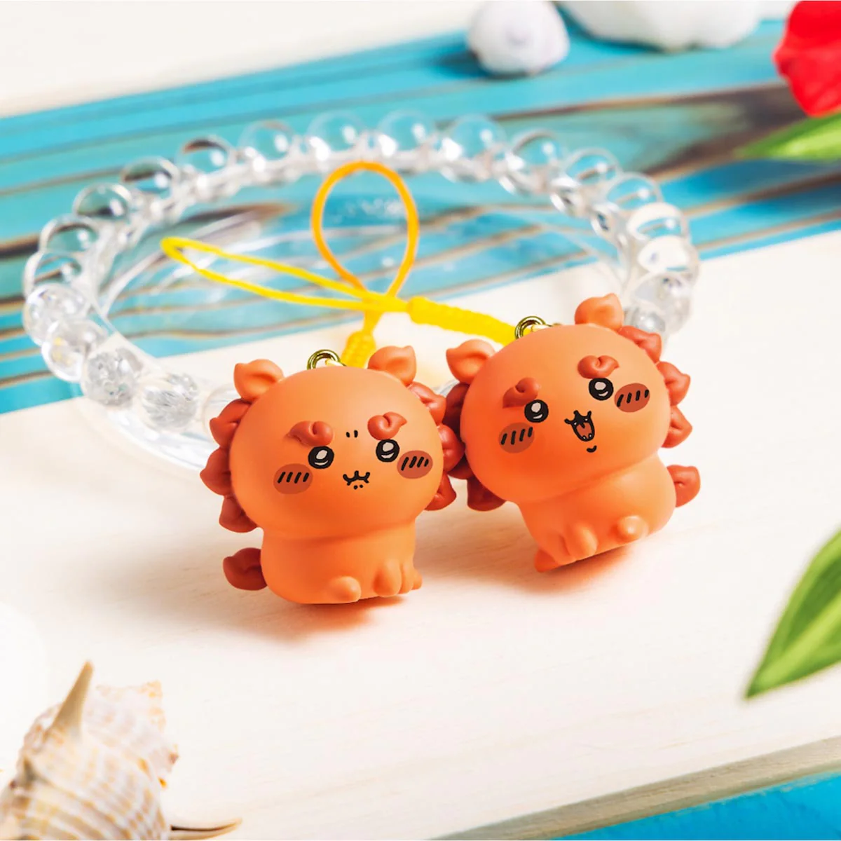 ちいかわ あうんシーサー 根付ストラップ(2個セット) - Image 2