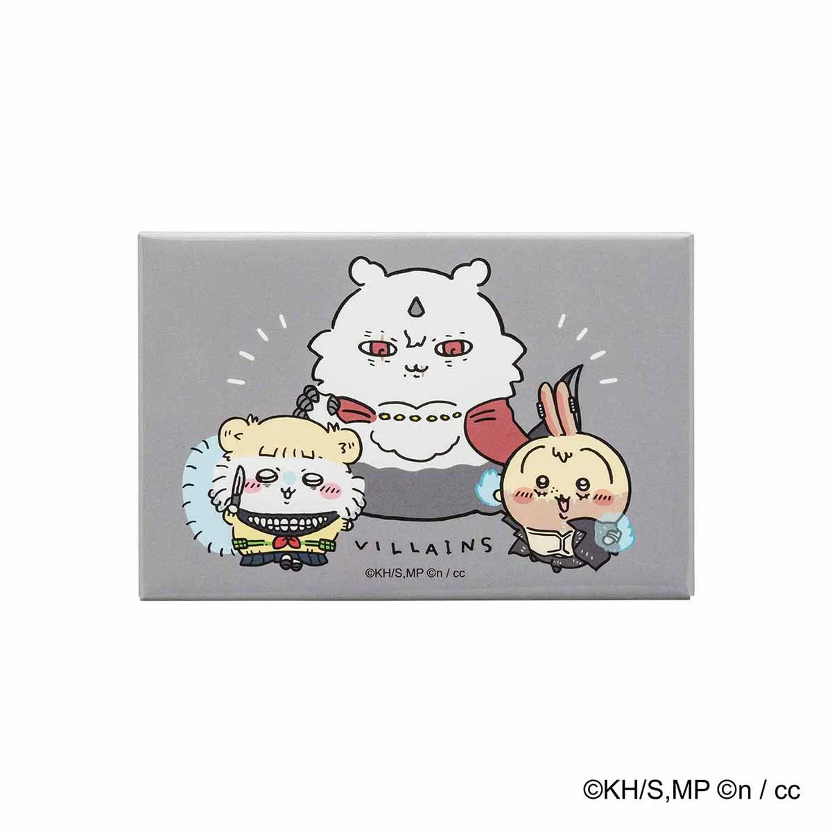 僕のヒーローアカデミア×ちいかわ スクエアマグネット(敵<ヴィラン>)