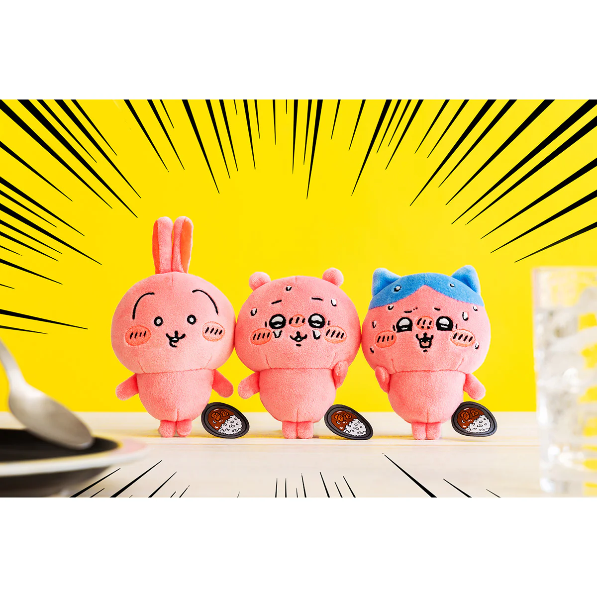ちいかわ すっごく辛いんだッマスコット(真っ赤なハチワレ) - Image 2