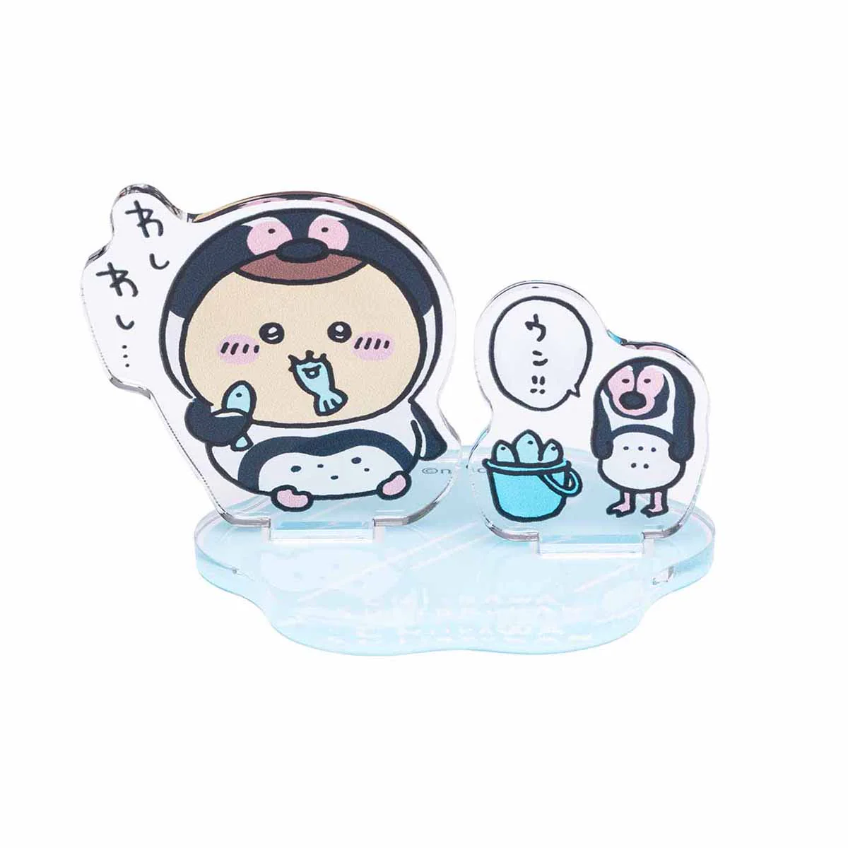 ちいかわ水族館 レイヤーアクリルスタンド(くりまんじゅう×フンボルトペンギン) - Image 4