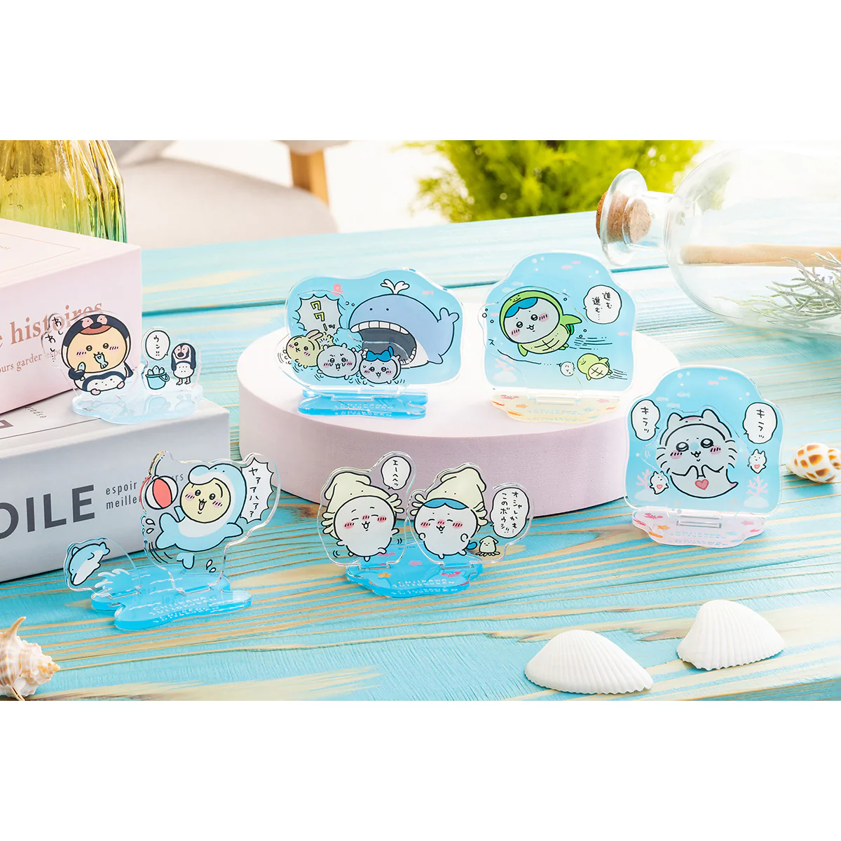 ちいかわ水族館 レイヤーアクリルスタンド（ハチワレ×ウミガメ） - Image 2