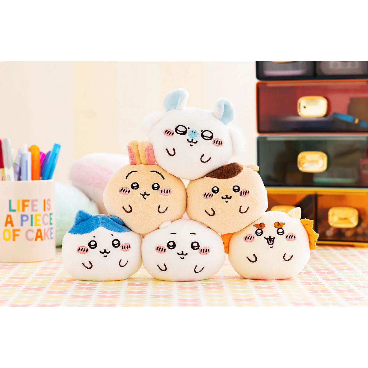 ちいかわ まんまる むちぽふぬいぐるみ（シーサー） - Image 2