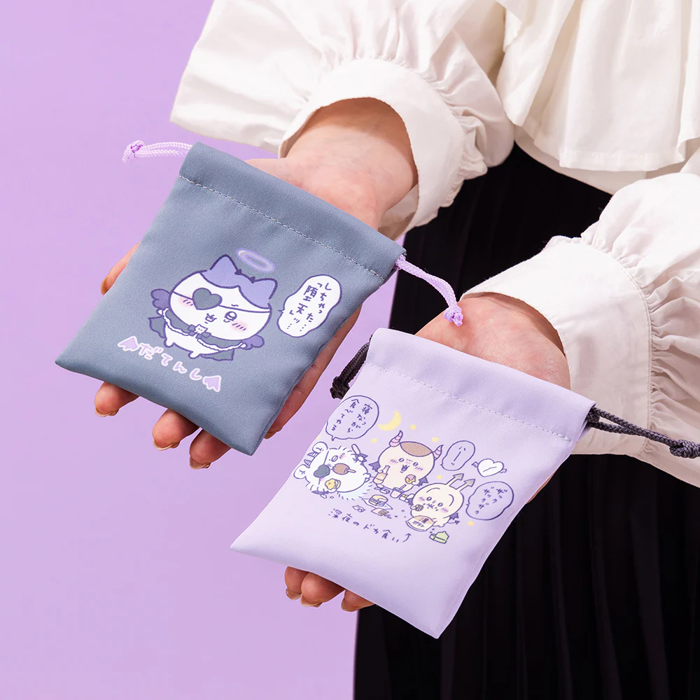 ちいかわ てんし♡あくま ミニ巾着2個セット(あくま) - Image 5