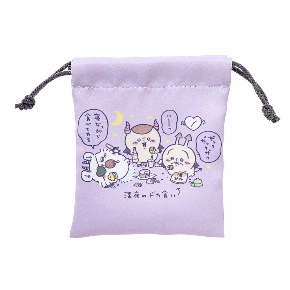ちいかわ てんし♡あくま ミニ巾着2個セット(あくま) - Image 6