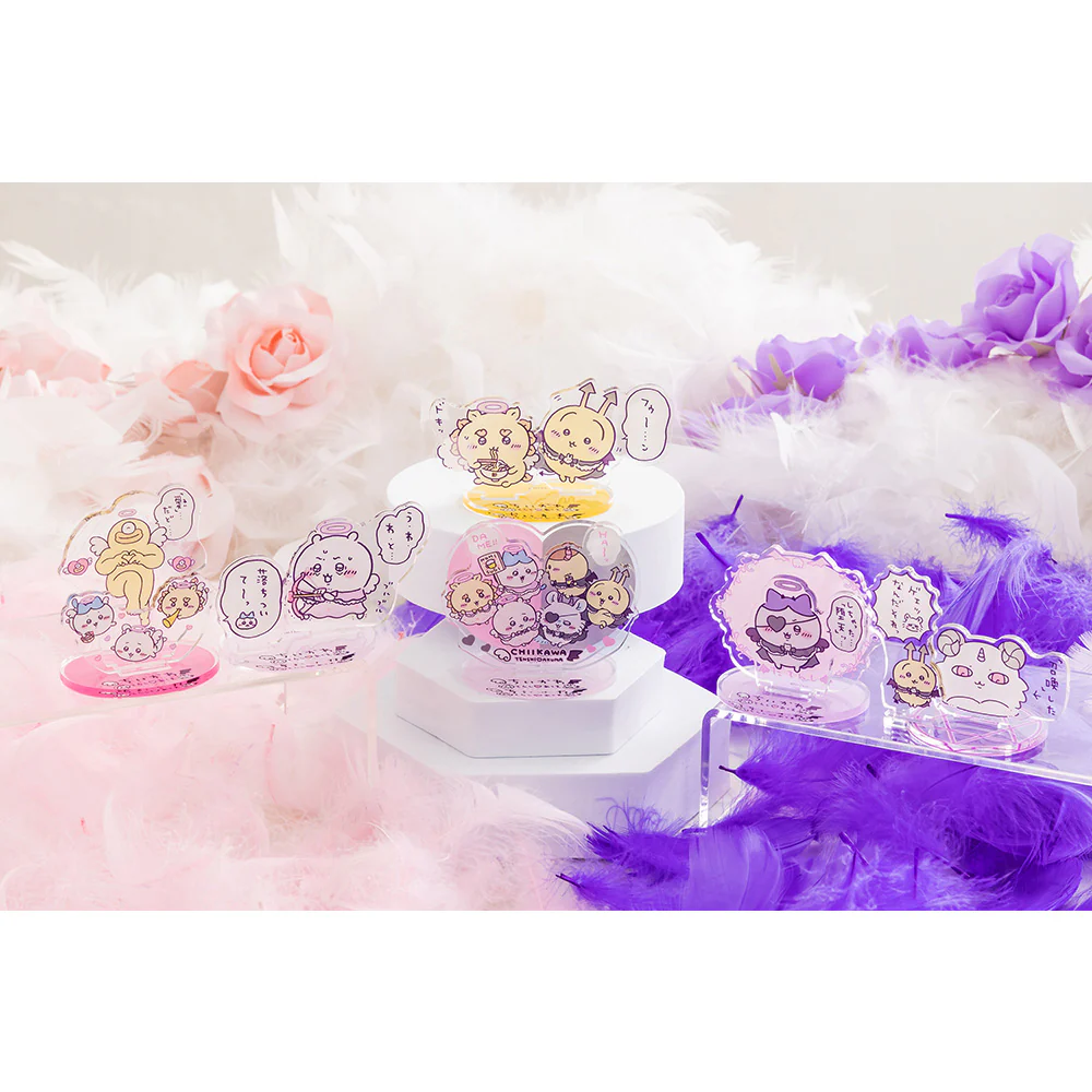 ちいかわ てんし♡あくま レイヤーアクリルスタンド(「愛」だど・・・) - Image 2