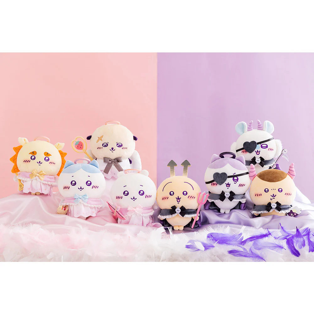 ちいかわ てんし♡あくま ぬいぐるみS（あくまなくりまんじゅう） - Image 2