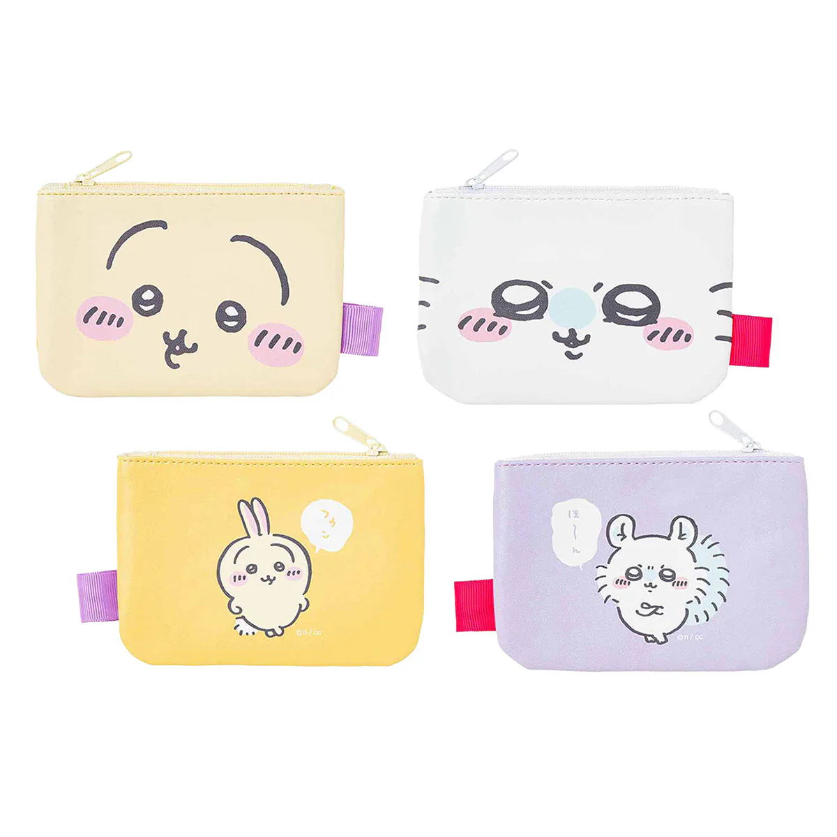 ちいかわ 2個セットポーチ(うさぎとモモンガ)