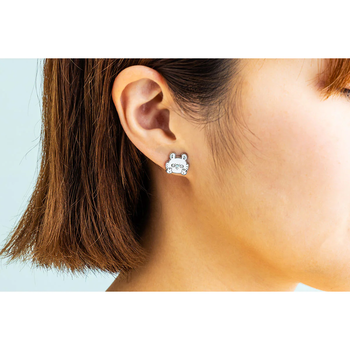 ちいかわ マグネットピアス 3種セット（モモンガ・シーサー・くりまんじゅう） - Image 3