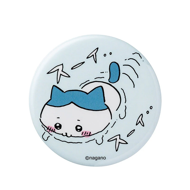 ちいかわ 缶バッジ(ハチワレスイスイ)