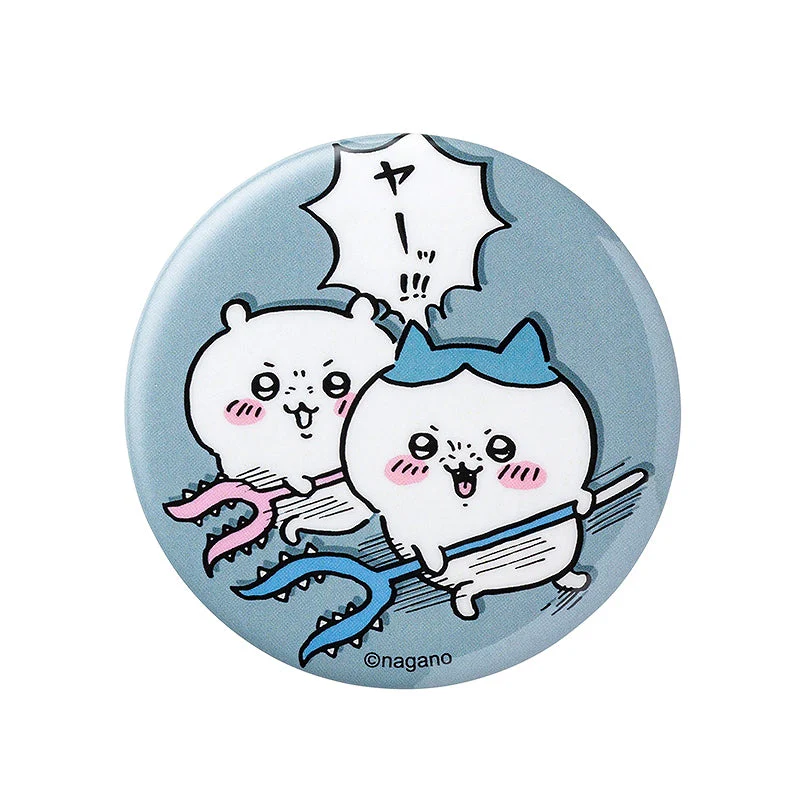 ちいかわ 缶バッジ(ヤーッ!)