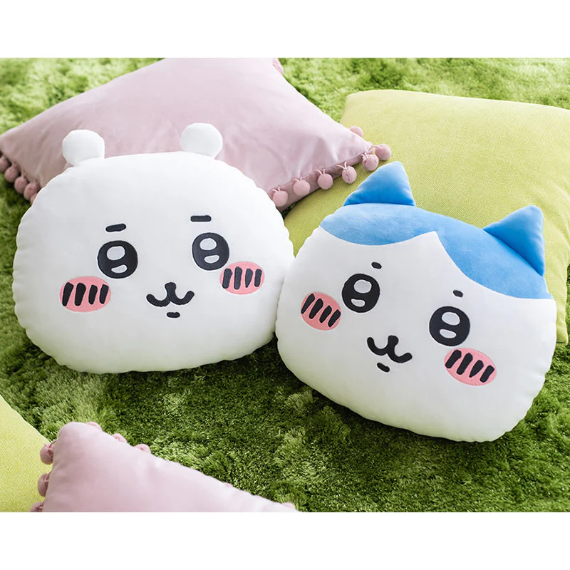 ちいかわ おかおクッション(ハチワレ) - Image 4
