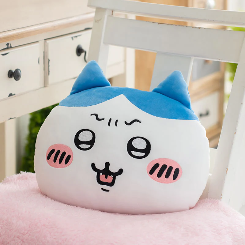 ちいかわ 困惑するおかおクッション（ハチワレ） - Image 6