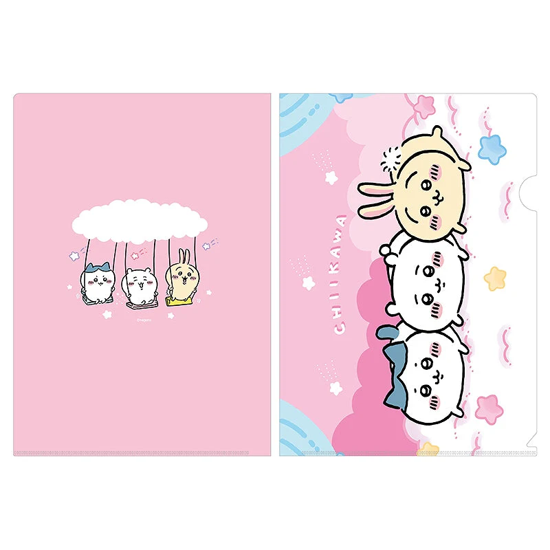 ちいかわ なかよしおでかけクリアファイル