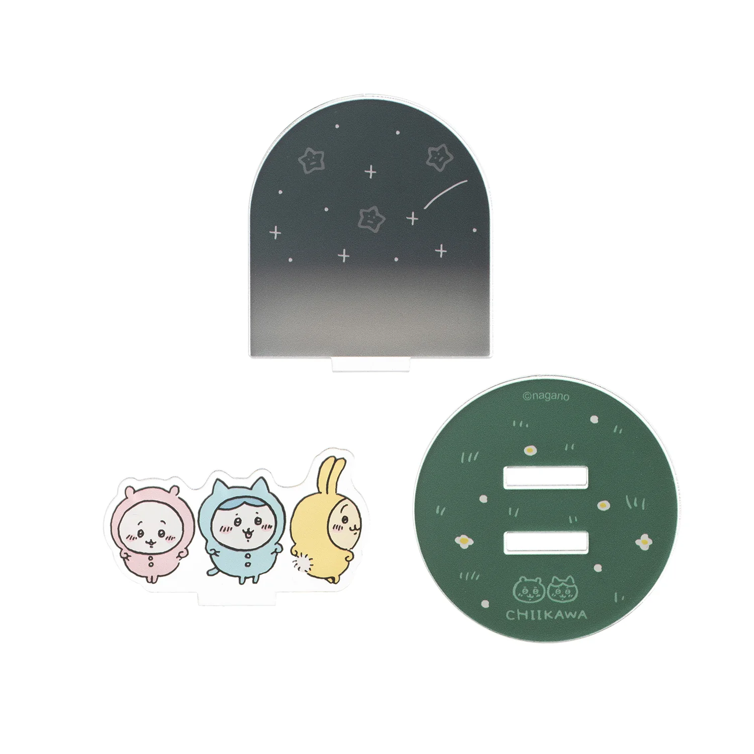 ちいかわ なかよしおでかけプチアクリルスタンド(よるのおさんぽ) - Image 5
