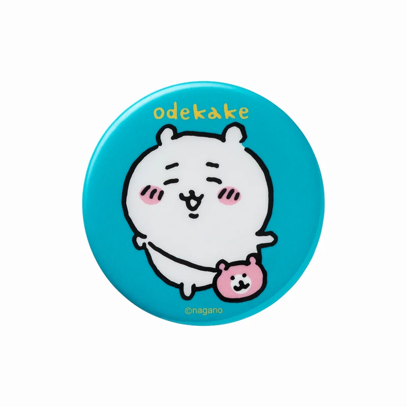 ちいかわ なかよしおでかけ缶バッジ(おでかけ) - Image 2