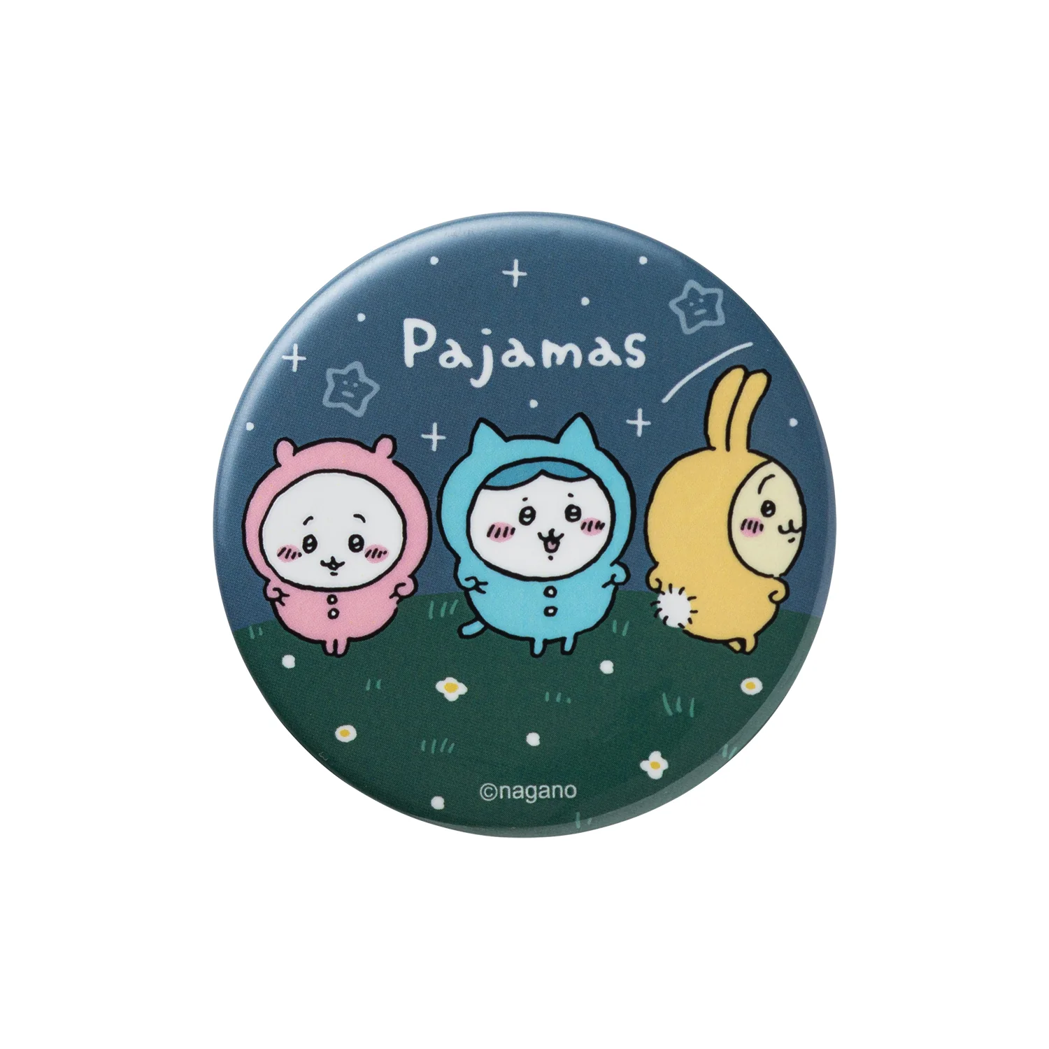ちいかわ なかよしおでかけ缶バッジ(パジャマ) - Image 4