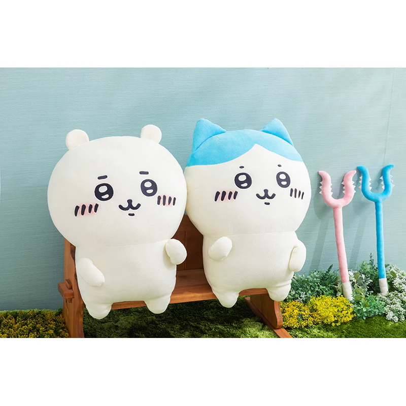 【同梱不可】ちいかわ 討伐棒をもった特大ぬいぐるみ(ハチワレ)【単品買いのみ】【クレジットカード決済のみ可】 - Image 4