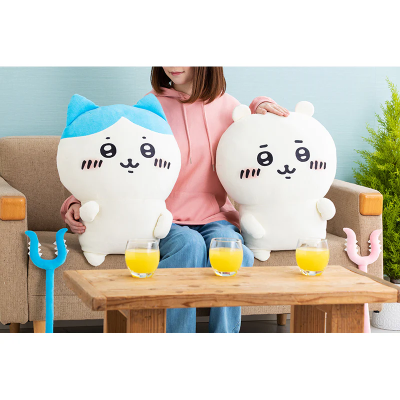 【予約終了】ちいかわ 討伐棒をもった特大ぬいぐるみ(ちいかわ+ハチワレ)【2体セット】(二次受注)※特典缶バッジなし/2倍送料【8月上旬より順次発送予定】【クレジットカード決済のみ可】【他の予約商品・通常商品と同時購入・配送希望日指定不可】【キャンペーン対象外】 - Image 6