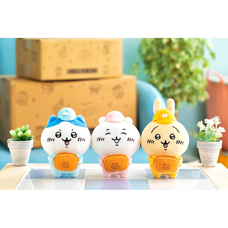ちいかわマーケット 働くスタッフさんマスコット3種セット（セット購入特典ポストカード付き） - Image 3