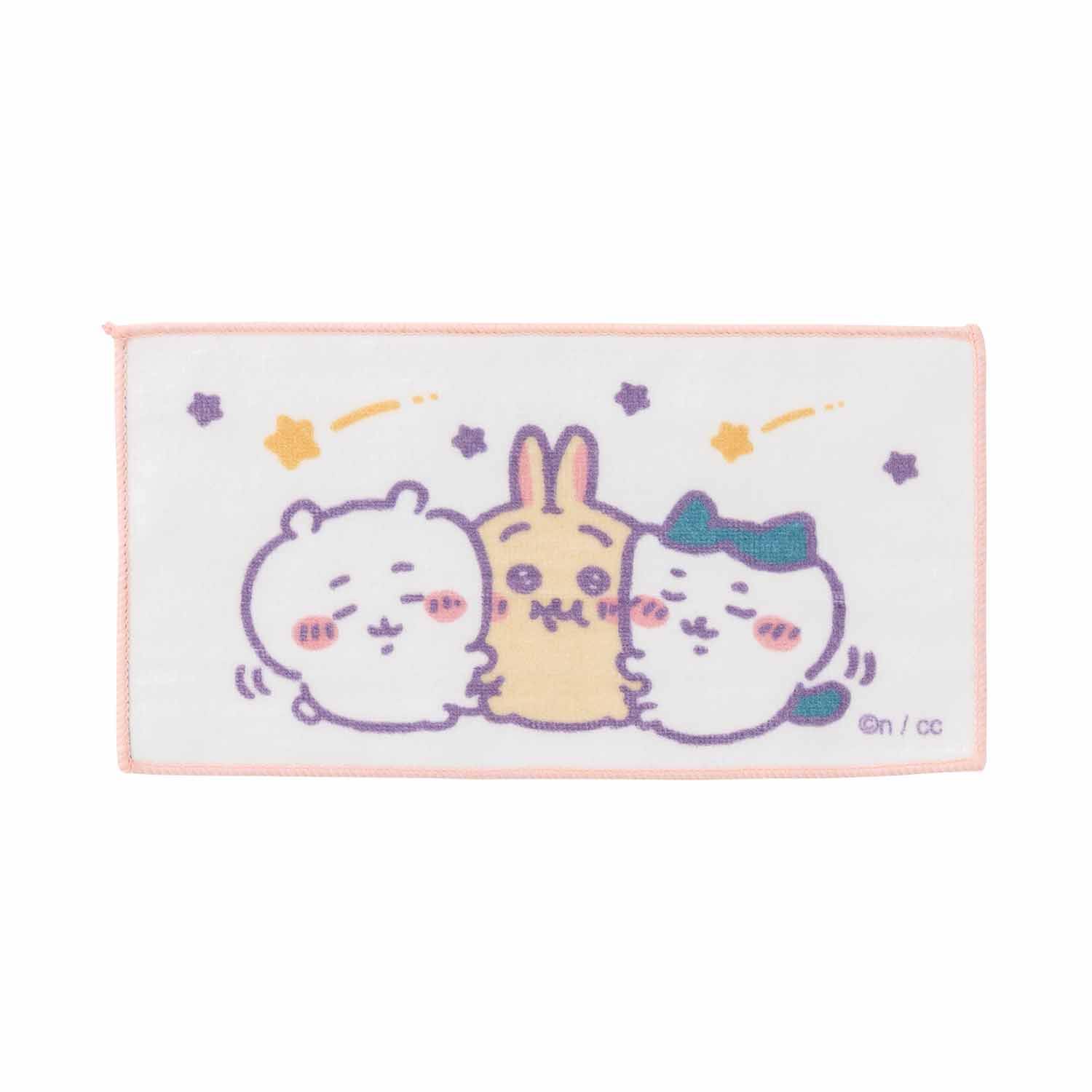 ちいかわ キャンプへGO! 3枚セットタオル(ふんわりカラー) - Image 5