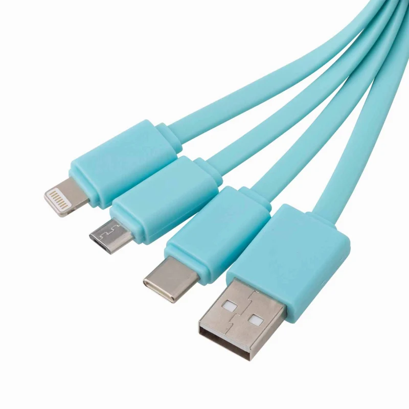 ちいかわ マルチ充電ケーブル(ハチワレのおかお) - Image 2