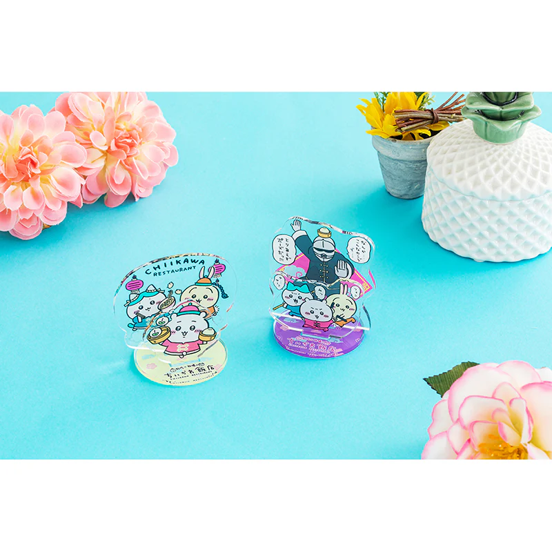 ちいかわ飯店 レイヤーアクリルスタンド(みんなでカンフー) - Image 2