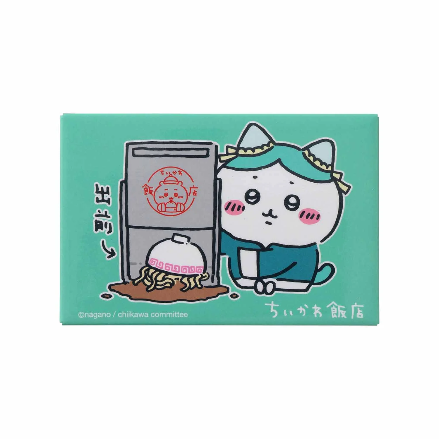 ちいかわ飯店 スクエアマグネット(出前ハチワレ) - Image 4