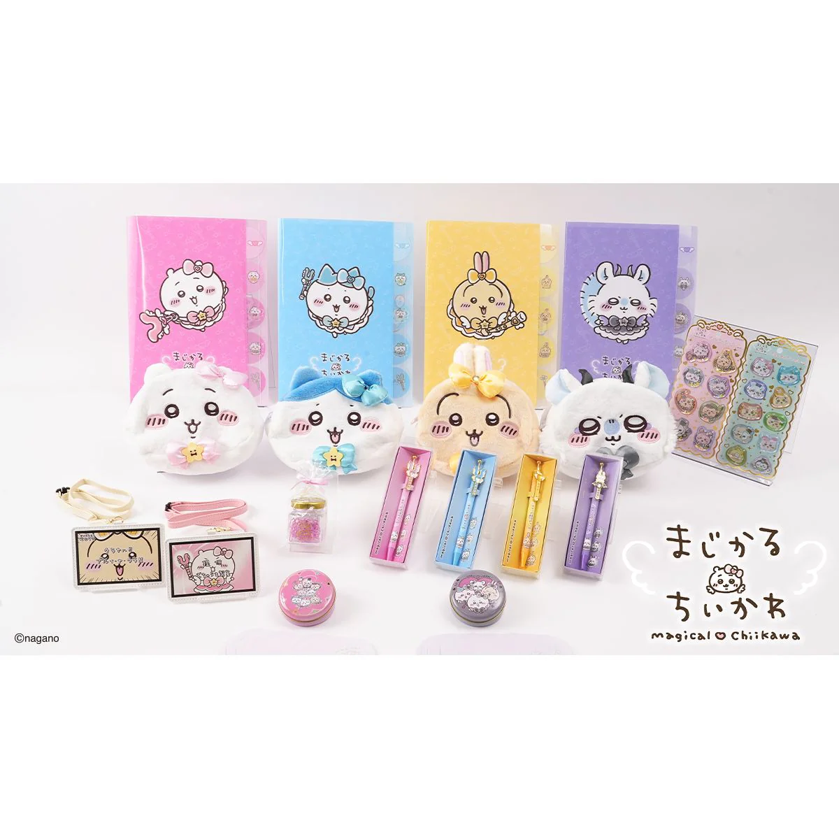 ちいかわ まじかるちいかわ ダイカットクリアファイル5P（モモンガ） - Image 2