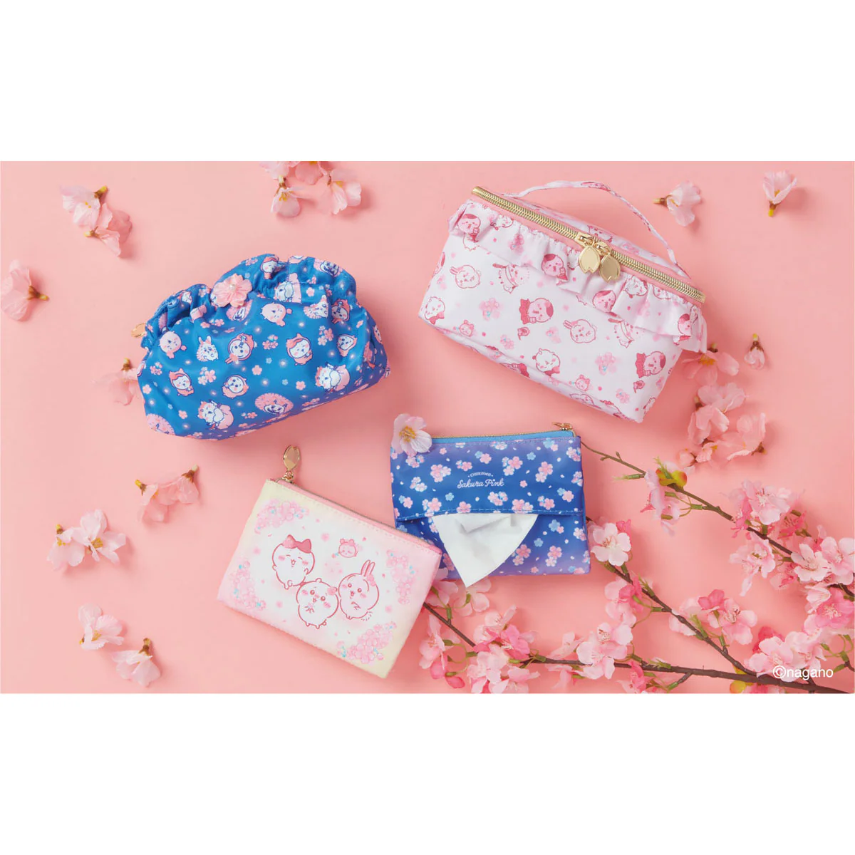 ちいかわ メモミニ（Sakura Pink・サクラ・ちいかわ＆ハチワレ＆うさぎ） - Image 4