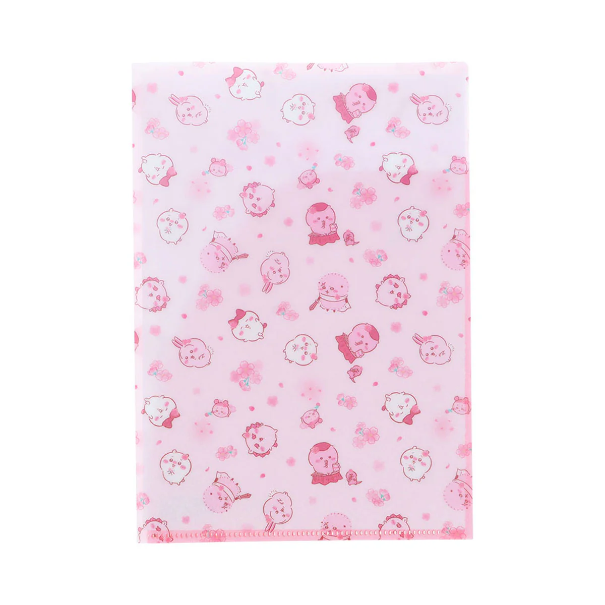 ちいかわ クリアファイルA5W(Sakura Pink・サクラ) - Image 6