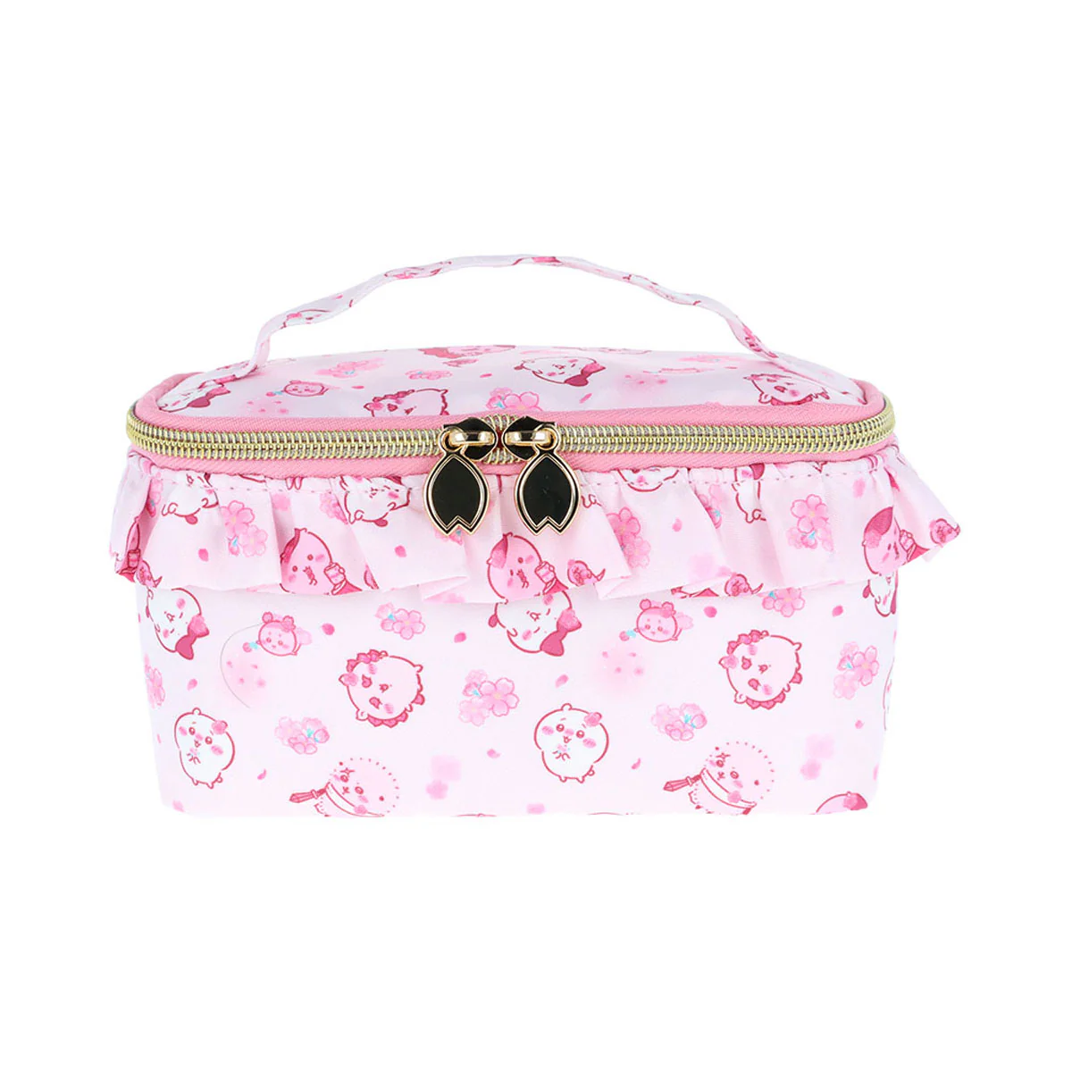 ちいかわ フリルバニティポーチ(Sakura Pink・サクラ) - Image 5