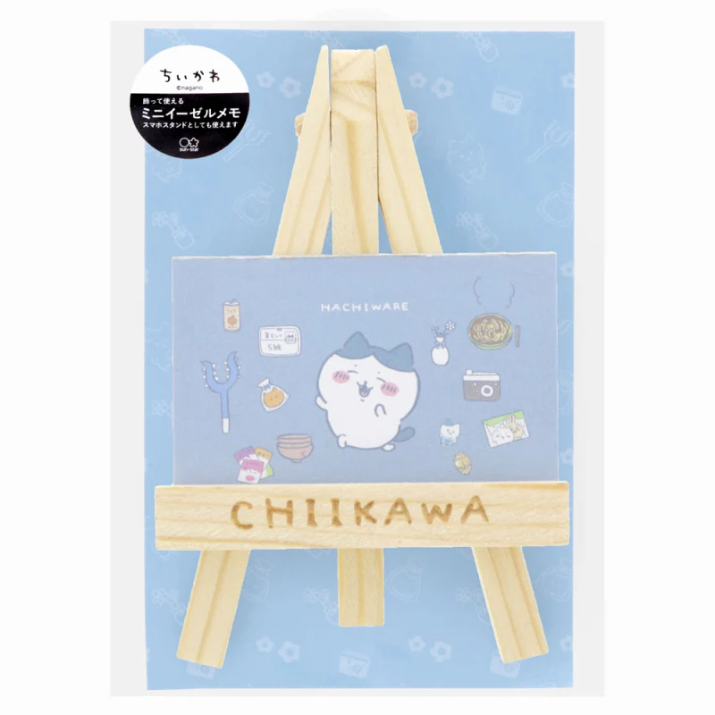 ちいかわ ミニイーゼルメモ（ハチワレ）