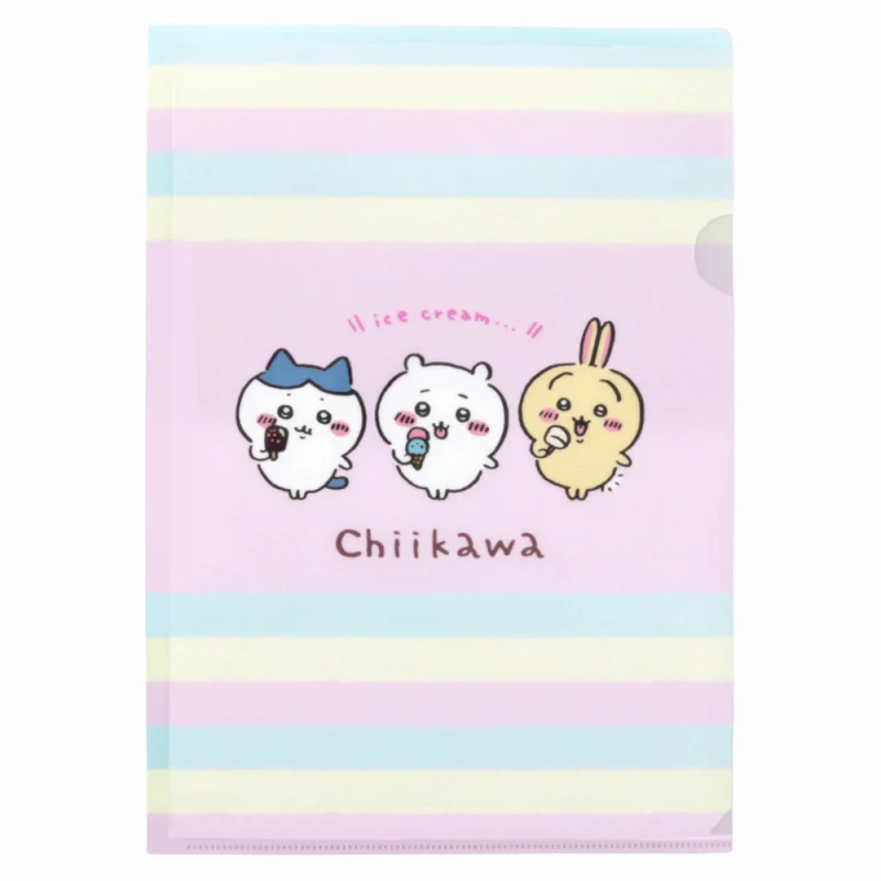 ちいかわ クリアファイルA4（アイスA）