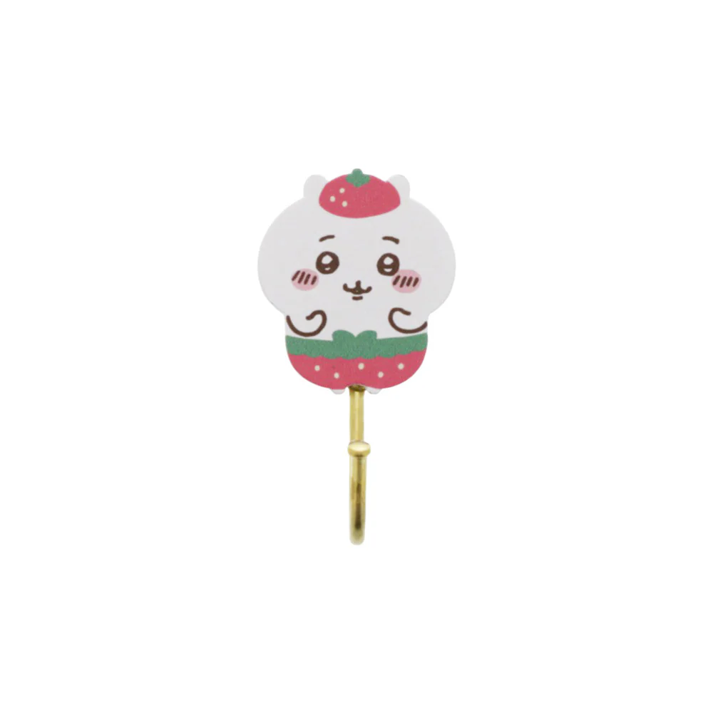 ちいかわ 木製マグネットフック(いちごパンツちいかわ) - Image 2