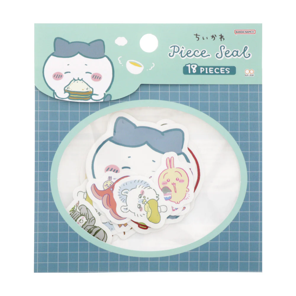 ちいかわ ピースシール（もぐもぐブルー）