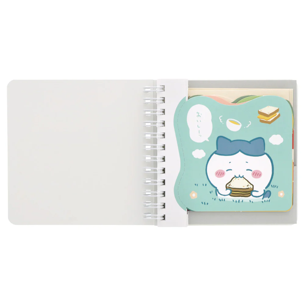 ちいかわ リングミニレターブック（ハチワレ） - Image 3