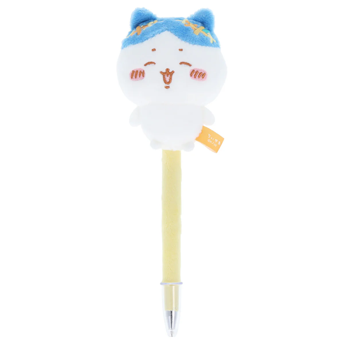 ちいかわ ふわふわマスコットボールペン(ハチワレ) - Image 2