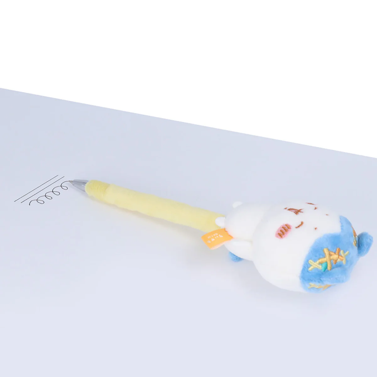 ちいかわ ふわふわマスコットボールペン(ハチワレ) - Image 4