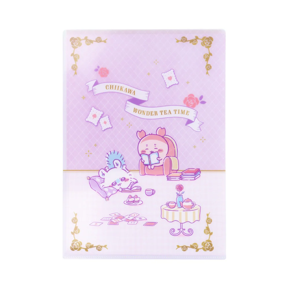 ちいかわ クリアファイル エンベロープ付(ティータイムB) - Image 2